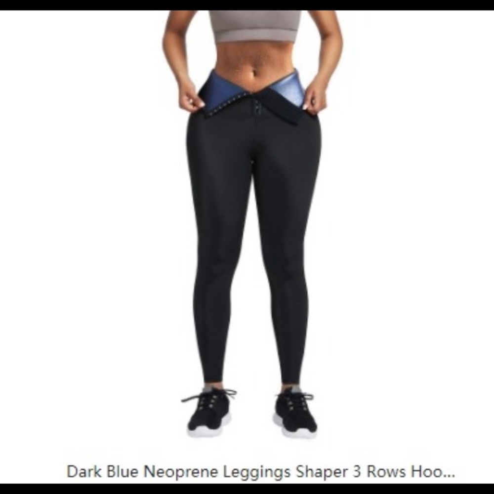 High Waist Nanoprene 3 row closure leggings